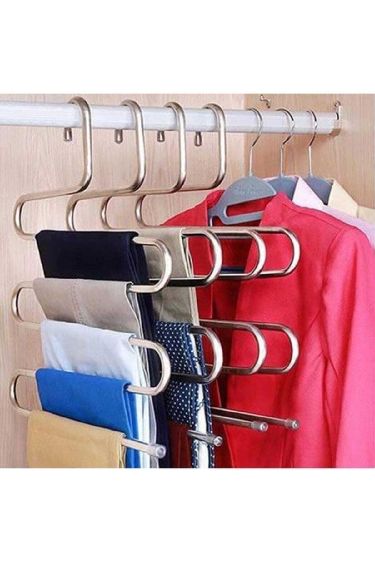 5 Tiers Metal Trouser Hanger - Swordslife