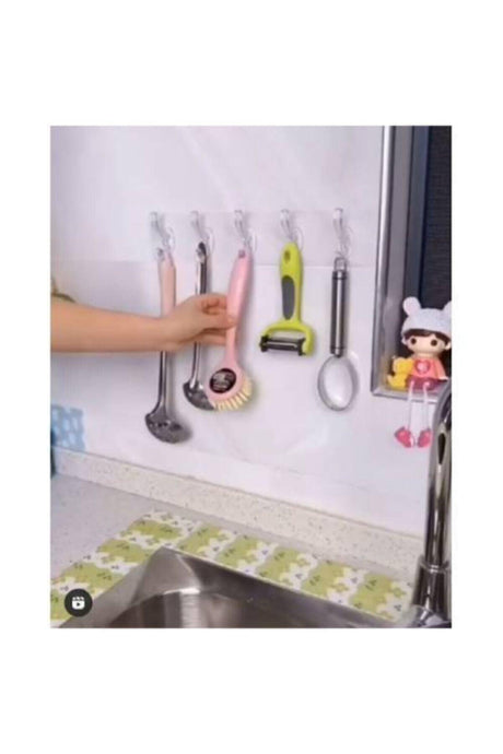 5 Pcs 29*7 Transparent Strong Self Adhesive