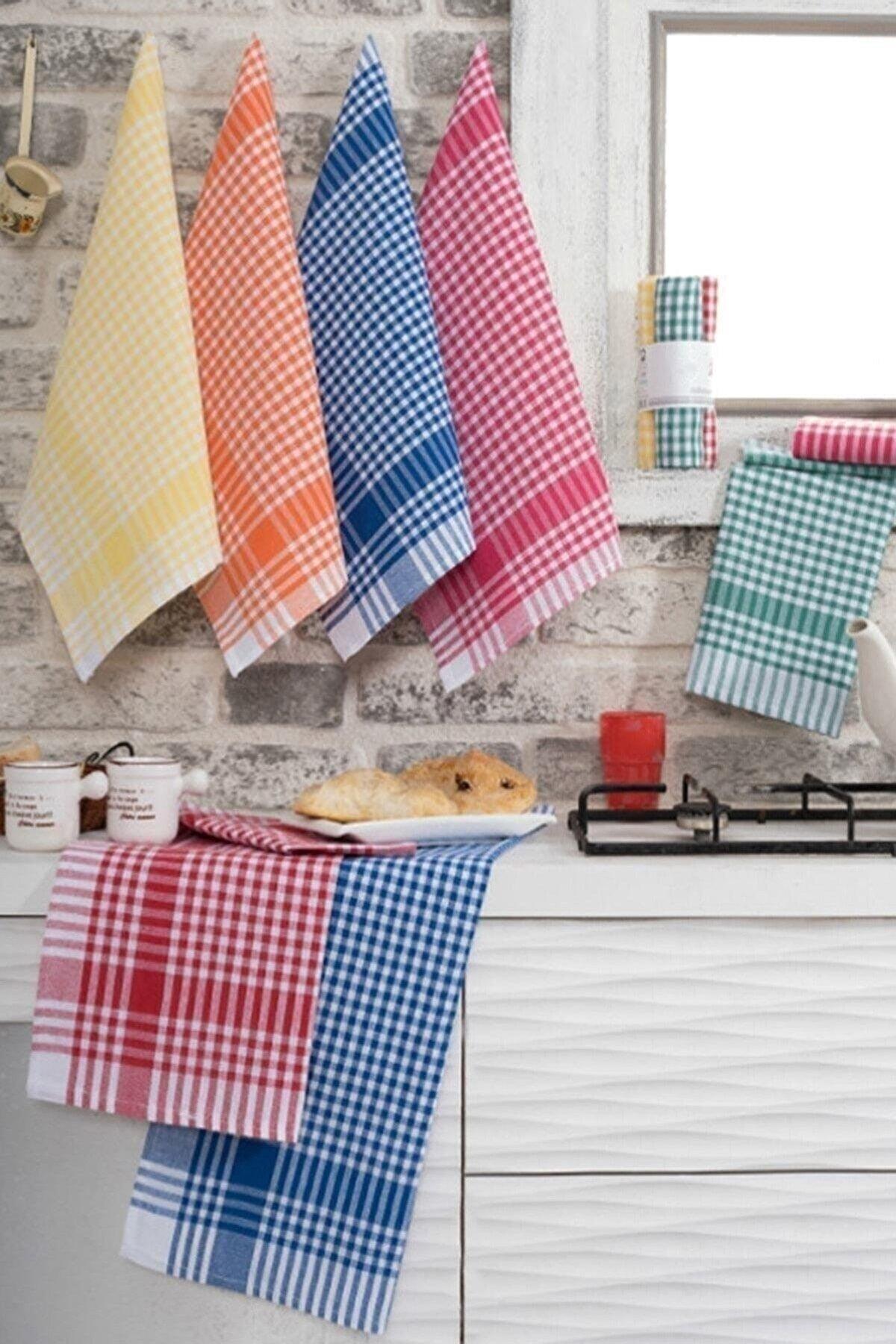 5 Pcs 50x70 Gingham Cloth - Plaid Cloth - Wash Cloth - Drying Cloth - Serving Napkin - Swordslife