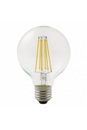 5-Pack Transparent Rustic Glop 6.5w Led Bulb