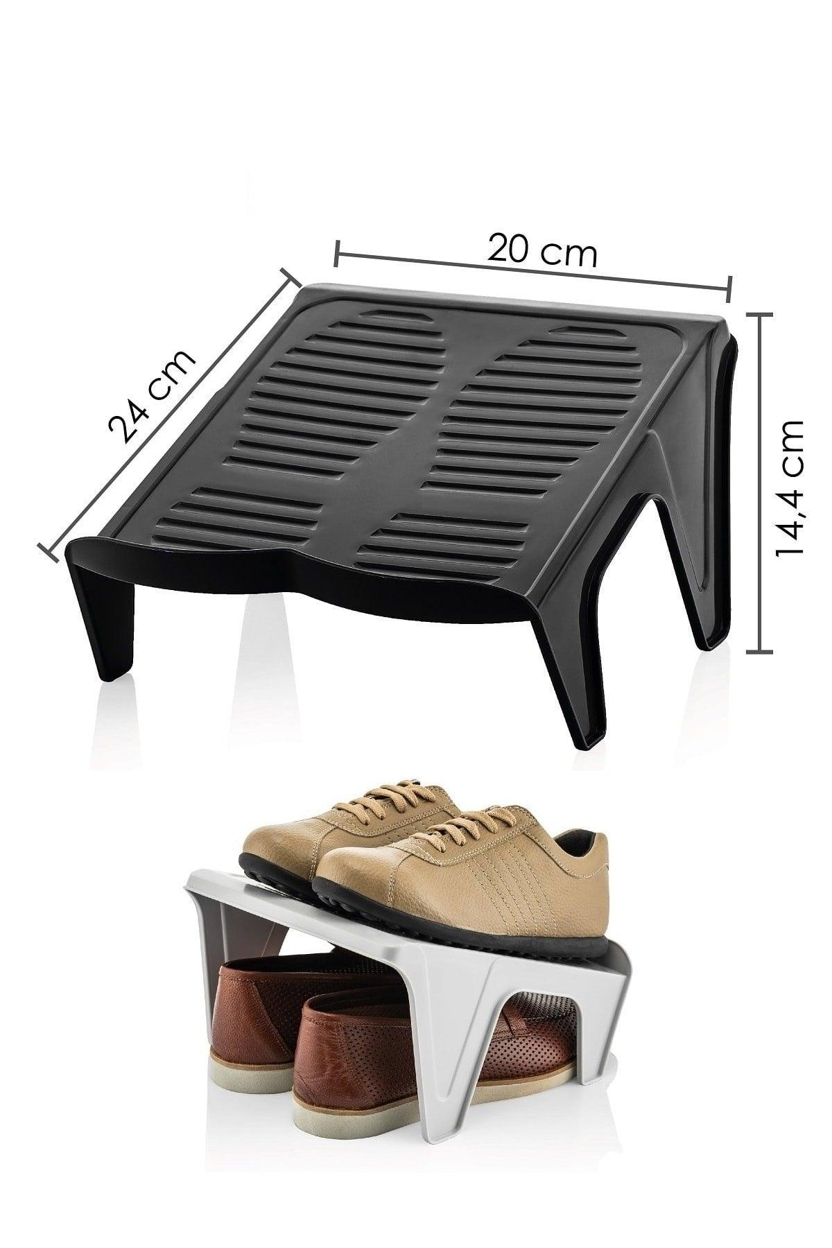 5 Pairs Shoe Organizer Ramp