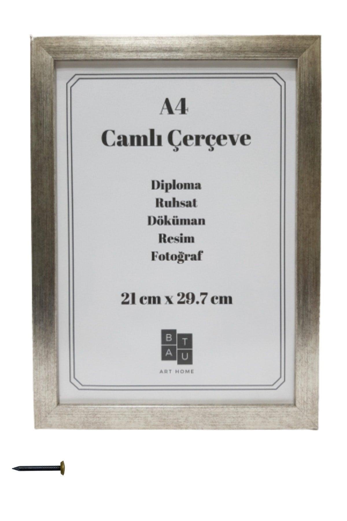 5 Pcs A4 Frame Real Glass Document Diploma