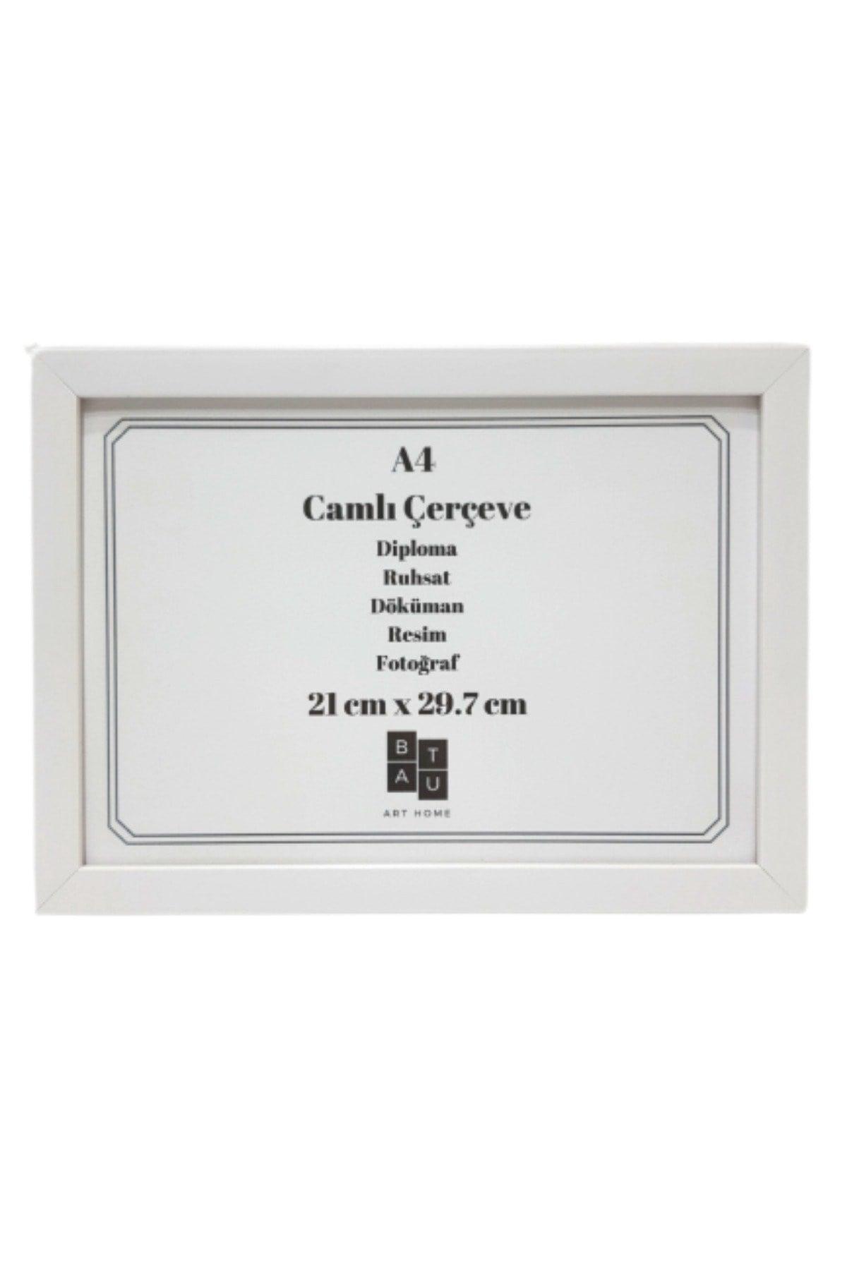 5 Pcs A4 Frame Real Glass Document Diploma