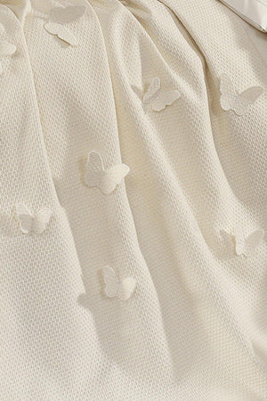 5 Pieces 100% Cotton 3d Butterfly Patterned Baby