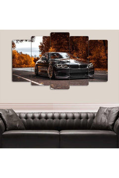 Set of Five Car‑Themed MDF Tables – 100 × 60 cm Each
