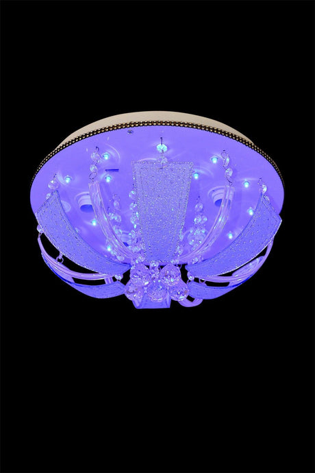 5 Socket Tray 3 Level RGB Controlled Led Chandelier - Swordslife