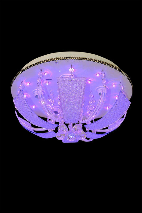 5 Socket Tray 3 Level RGB Controlled Led Chandelier - Swordslife