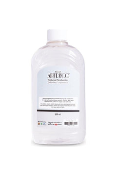 Odorless turpentine for thinning oil paints and cleaning brushes, 500ml