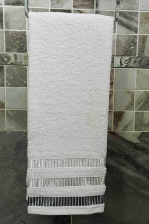 50x90 Cm 100% Cotton Hand And Face Towel-white - Swordslife