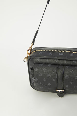 Black Monogram Women'S Shoulder Bag 05Po23Y1726