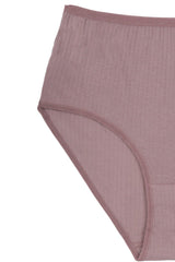5-Pack Mixed Women's High Waist Corduroy Cotton Panties Stone, Mink, Claret Red Bt2-a9 - Swordslife