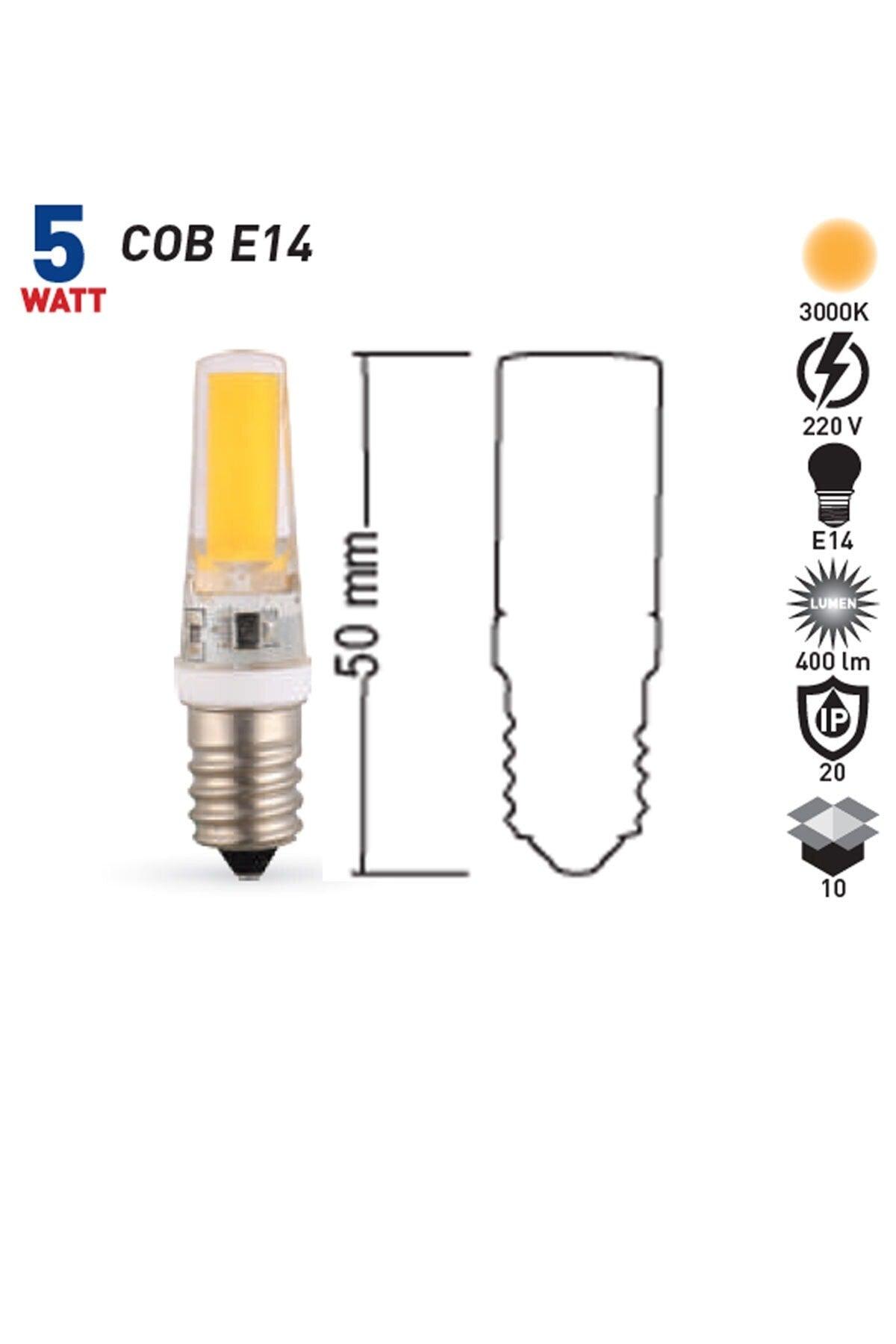 5w 220v E14 Socket Led Capsule Bulb Daylight