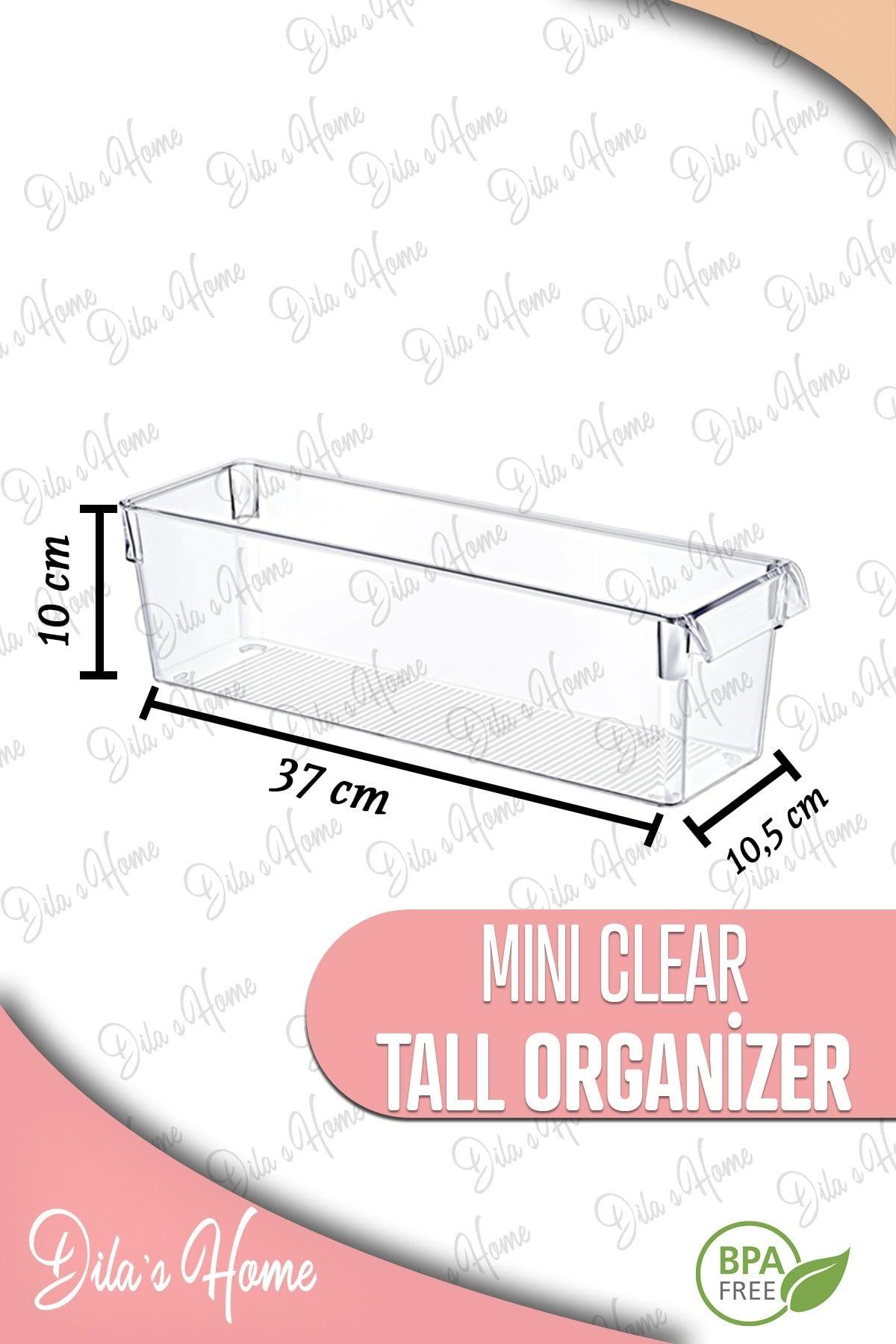 6-Piece Mini-midi-maxi Tall Clear Refrigerator &