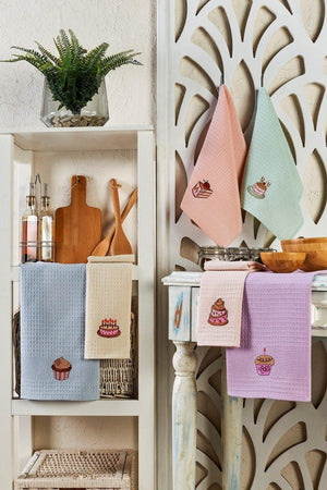 6 Piece Kitchen Tea Towel Cake Set - Swordslife