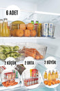 6' Fridge & Cabinet Organizer Set - Swordslife