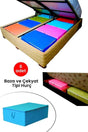6 Pieces Base And Sofa Bed Type Storage Bag 64 X 45 X 22 Cm. - Swordslife