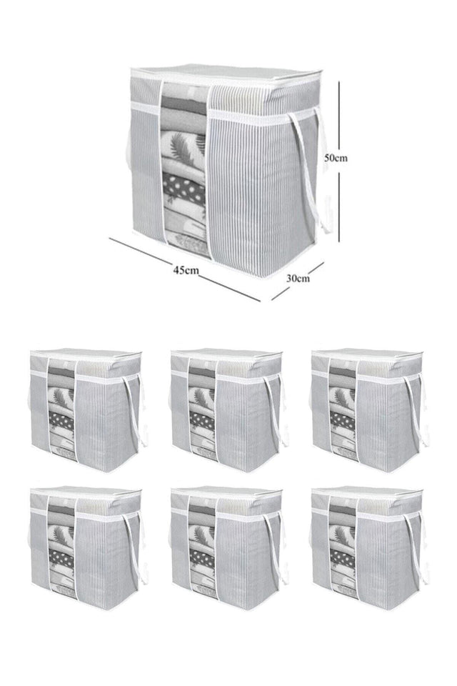 6 Pieces Storage Bag with Window- 6 Pieces