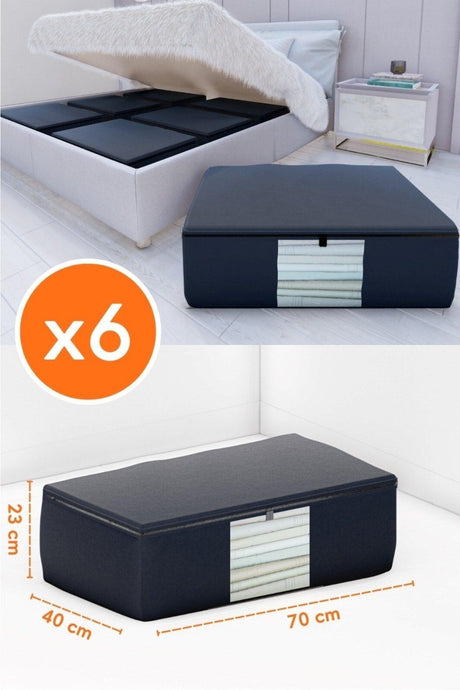 6 Pieces Window Base And Sofa Bed Type Hurç-70 Cm*40 Cm*23 Cm - Swordslife
