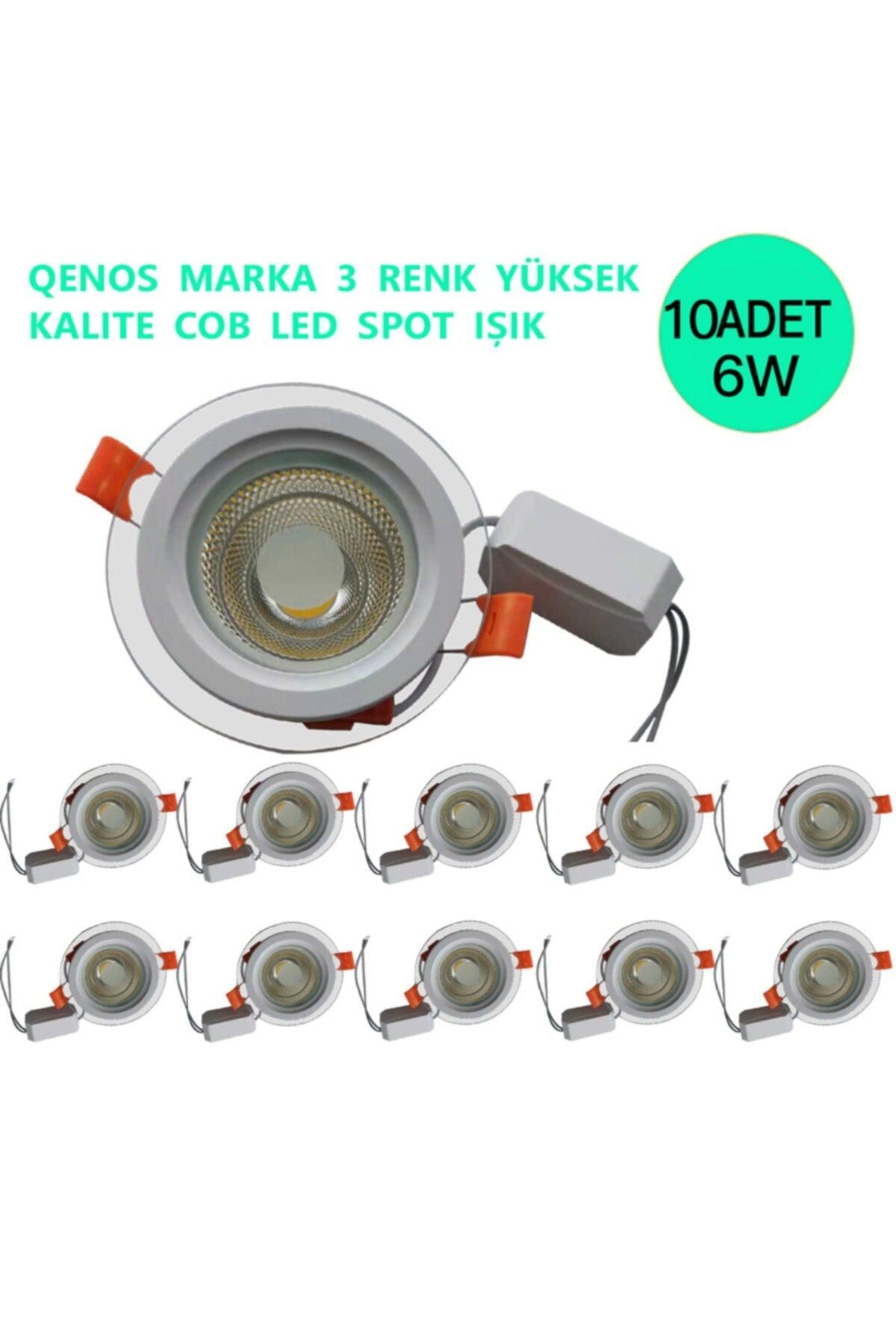 6 Watt Cob 3 Color Led Spot 6500 K White –