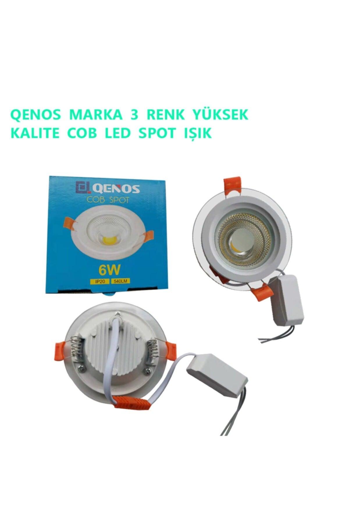 6 Watt Cob 3 Color Led Spot 6500 K White –