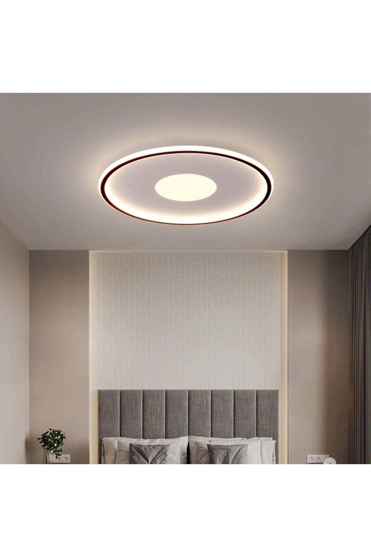 60 Cm Diameter Samsung Led Chandelier White Frame 4000k - Swordslife