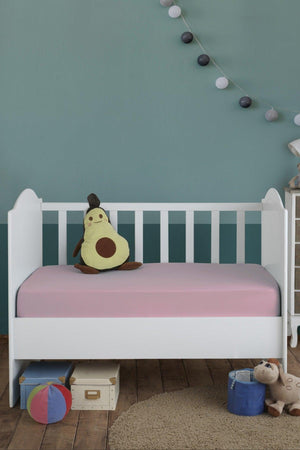 60x120 Salmon Baby Elastic Combed Cotton Linen 100% Cotton - Swordslife