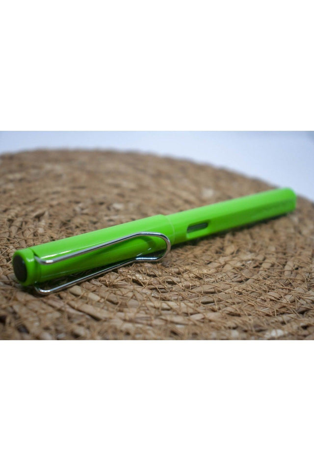 619 Green Fountain Pen Ef 0.38 Mm Cartridge Gift