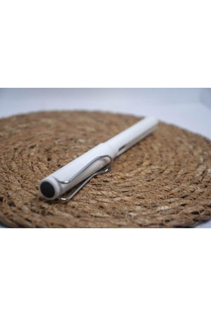 619 White Fountain Pen Ef 0.38 Mm Cartridge Gift