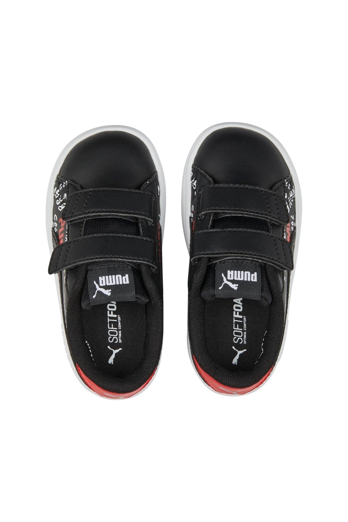 Smash v2 Brand Love V Inf- Black Baby Sneakers