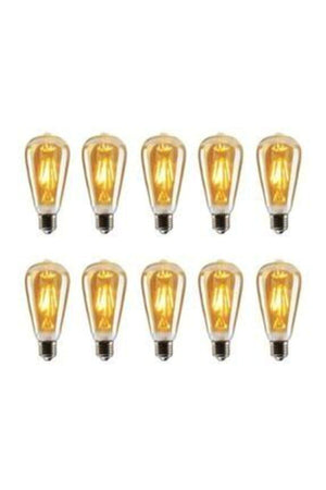 6w Amber Color Rustic Led Bulb Ct-4284 10 Pcs