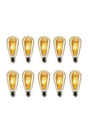 6w Amber Color Rustic Led Bulb Ct-4284 10 Pcs