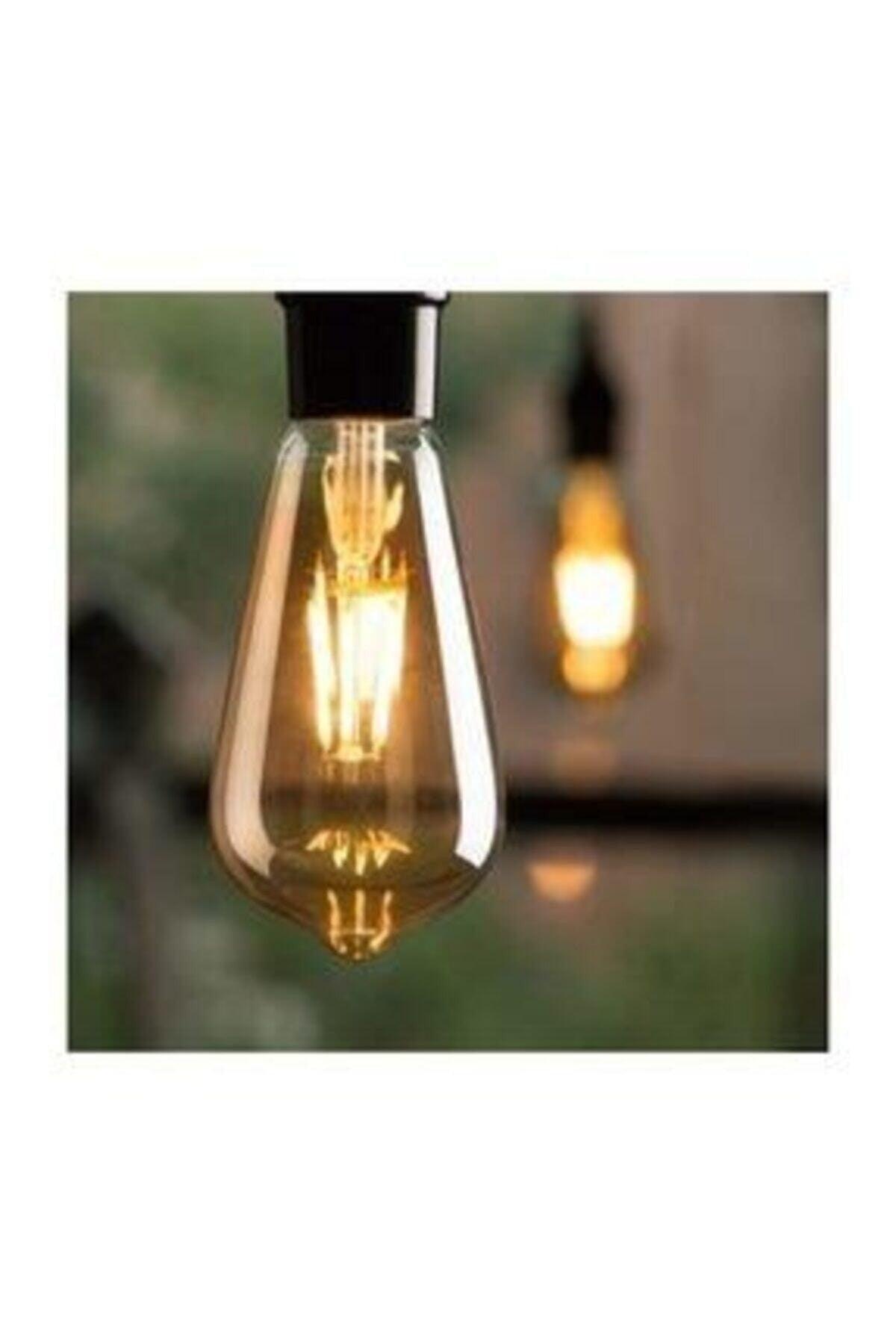 6w Amber Color Rustic Led Bulb Ct-4284 10 Pcs