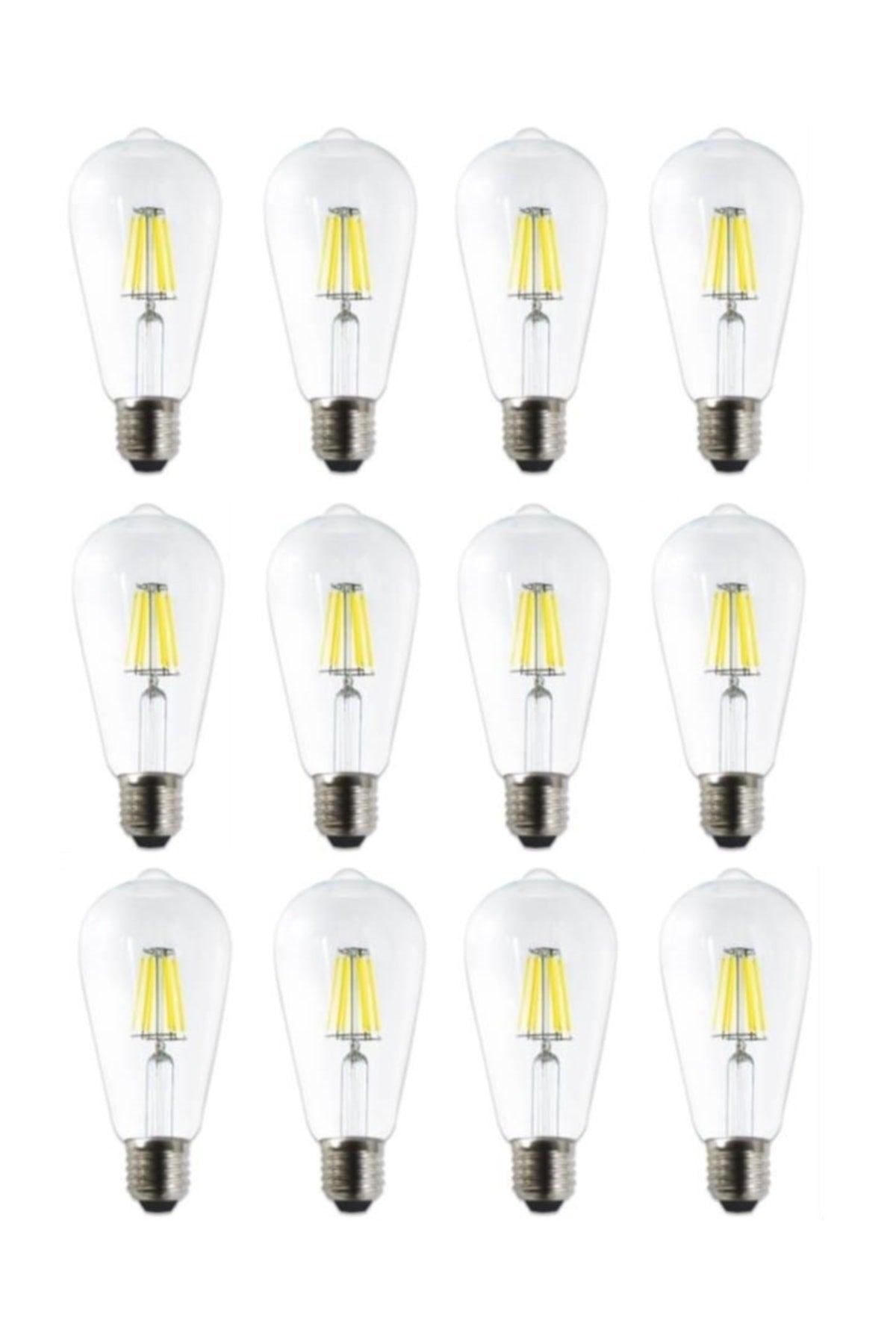6w Filament Rustic Led Bulb Yellow Light E27