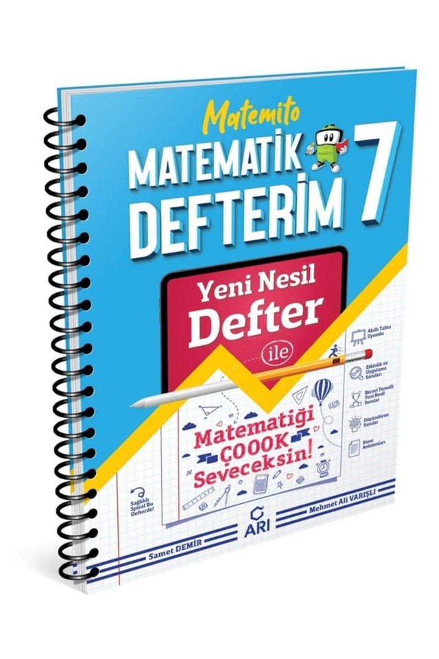 My 7th Grade Matemito Mathematics Notebook 2022 Publishing - Swordslife