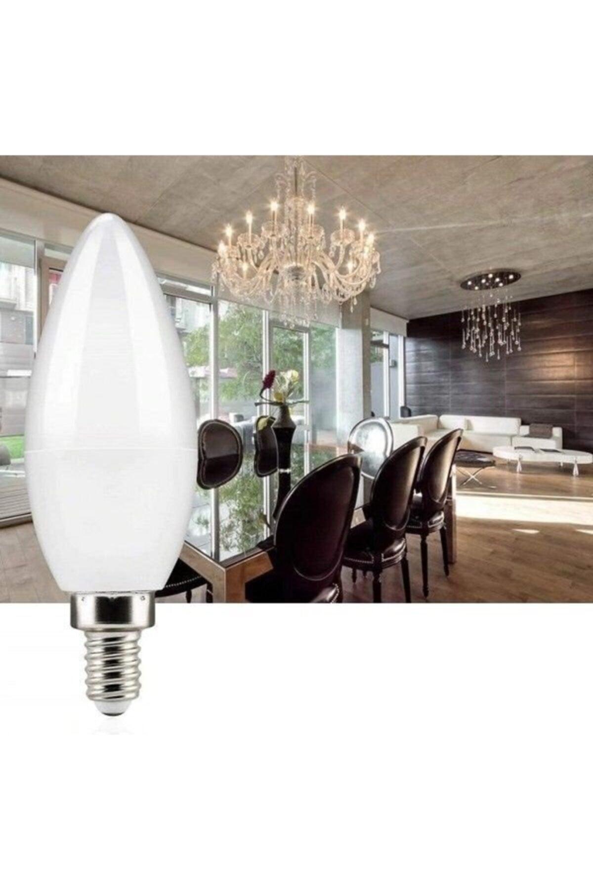 7 Watt E14 Thin Lampholder White Light Spark Plug Led Bulb