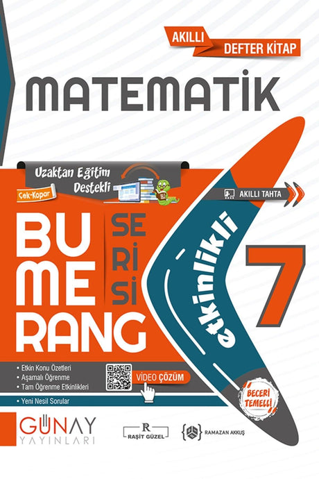 7th Grade Boomerang Mathematics Activity Smart Book 2022-2023 - Swordslife