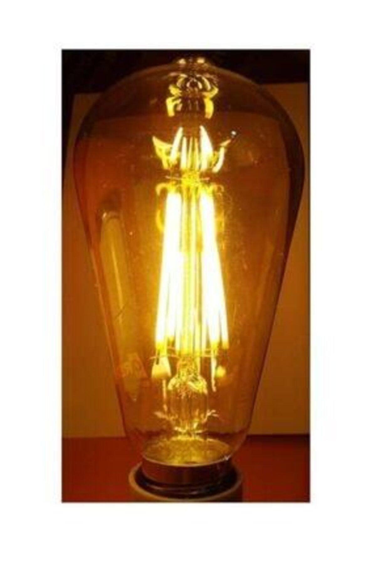 7w Filament Rustic Led Bulb Yellow Light E27