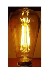 7w Filament Rustic Led Bulb Yellow Light E27