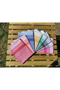 8 Different Colored Cotton Square German Napkin