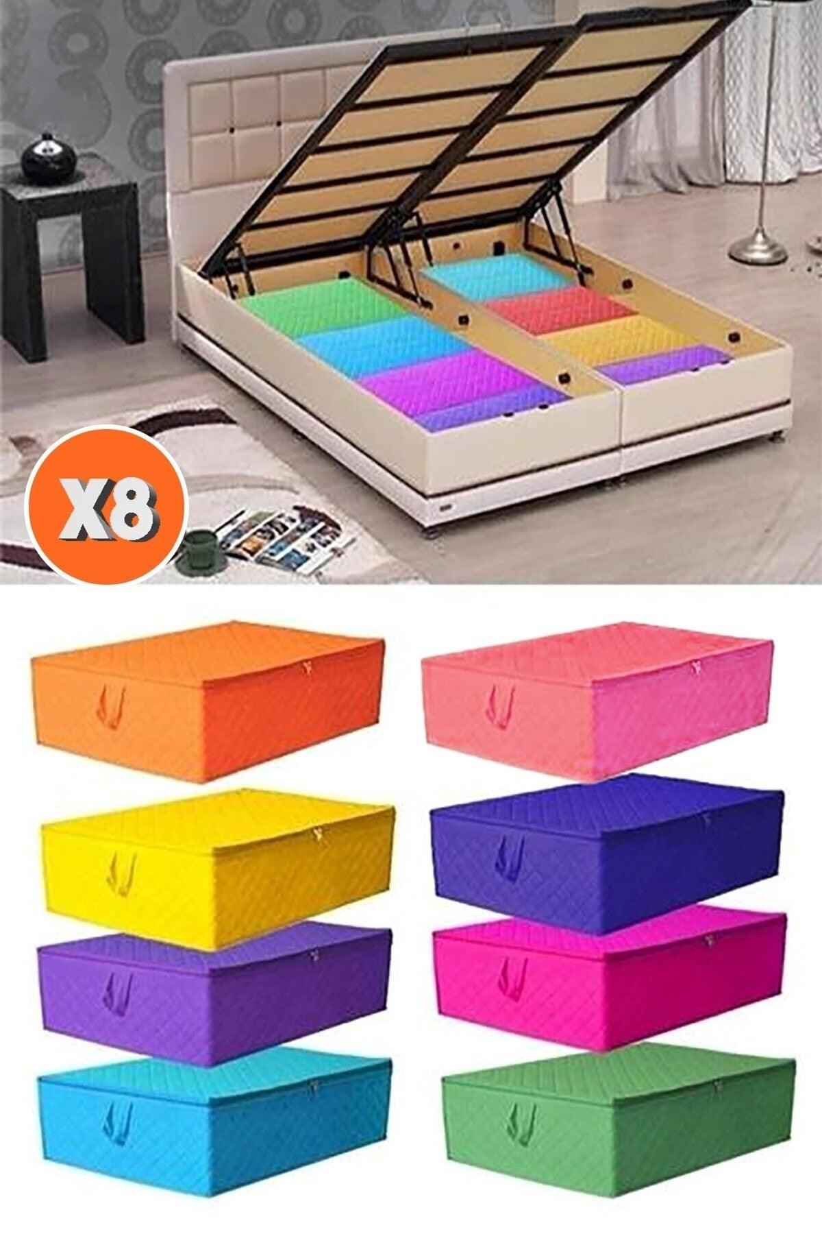 8 Pieces Base And Sofa Bed Type Storage Bag 64 X 45 X 22 Cm - Swordslife