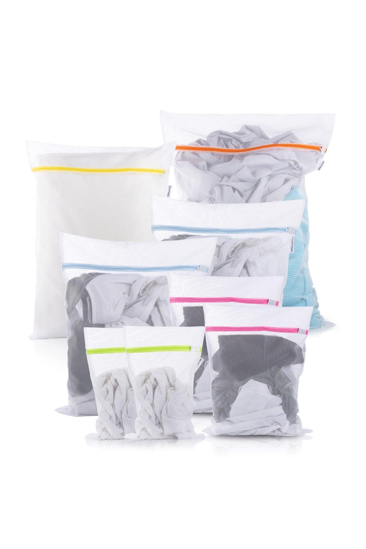 8 Pcs Laundry Net Bag Washing