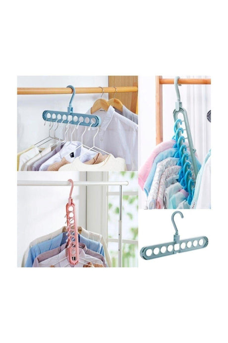 Space-Saving Multi Wardrobe with 9 Eyes