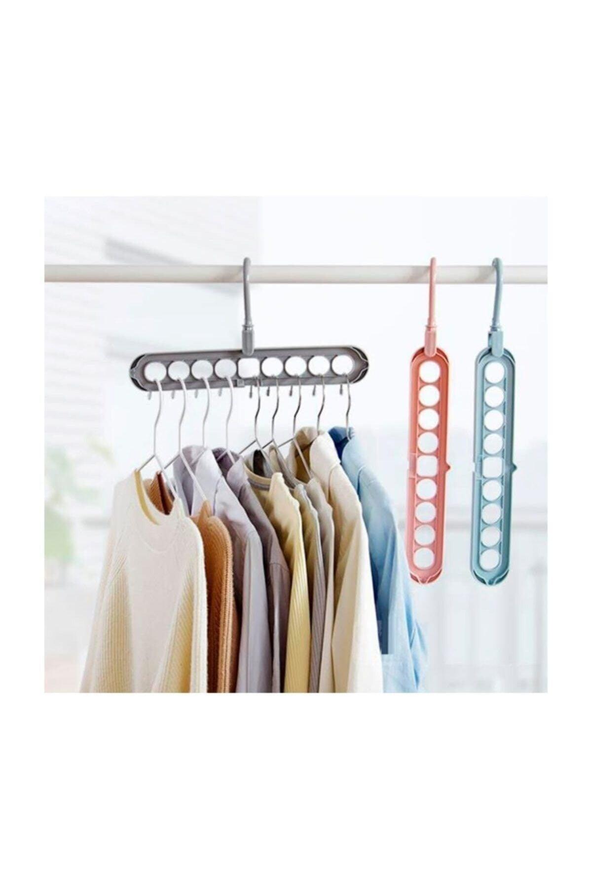 Space-Saving Multi Wardrobe with 9 Eyes