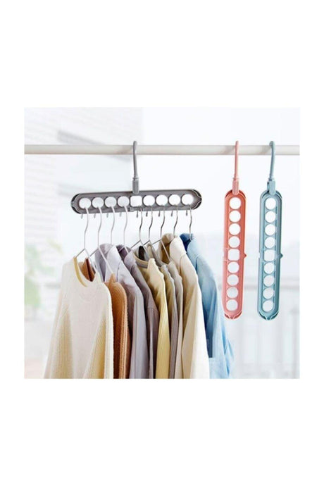 Space-Saving Multi Wardrobe with 9 Eyes