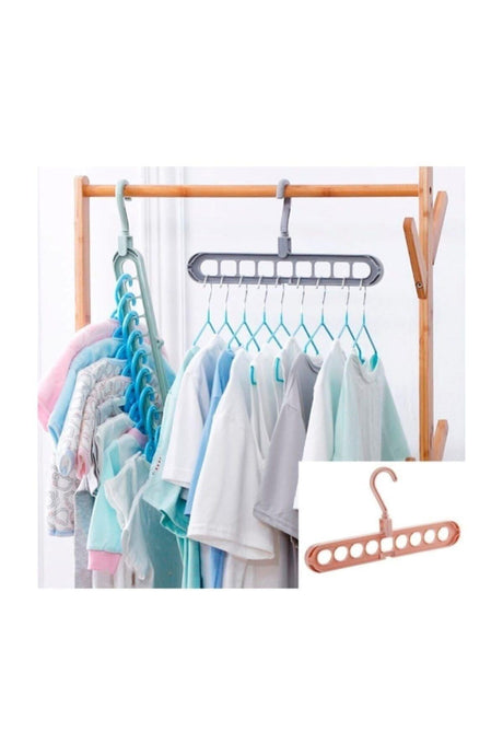 Space-Saving Multi Wardrobe with 9 Eyes