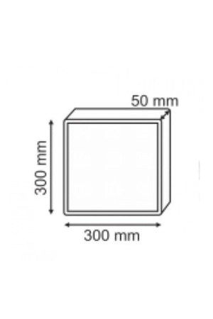 91-3630 25w White Square Led Wall Lighting