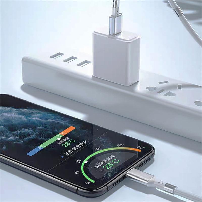 New Magic Rope Magnetic Absorption Data Cable TPE Magnetic Fast Charging Cable For Type-c Retractable Easy Storage - Swordslife