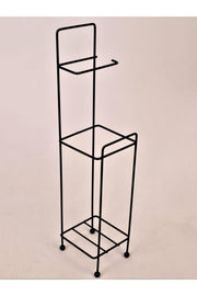 966 Edelstahl beschichtete quadratische Ersatz Wc Papier schwarz - Swordslife