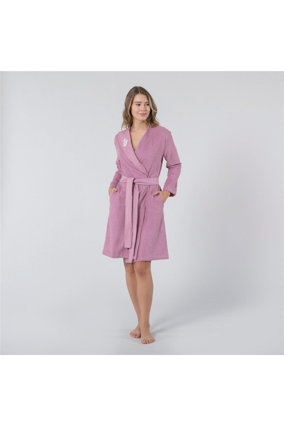 Benitta Woman Bathrobe Orchid - Swordslife