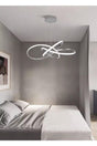 A Modern Pendant Lamp Power Led Chandelier White Light Chrome Led Chandelier - Swordslife